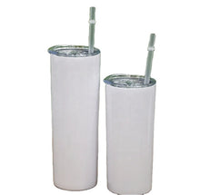 Load image into Gallery viewer, 15oz Skinny Straight Sublimation Tumbler