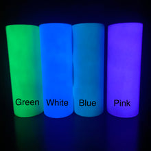 Load image into Gallery viewer, Glow-in-the-Dark 20oz Skinny Straight Tumblers