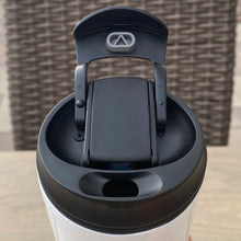 Load image into Gallery viewer, 20oz Flip Top Skinny Straight Sublimation Tumbler (white)