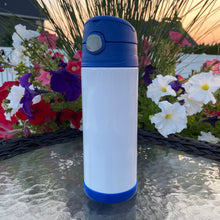 Load image into Gallery viewer, 12oz Straight Flip Top Kids Tumblers (Solid Colors)