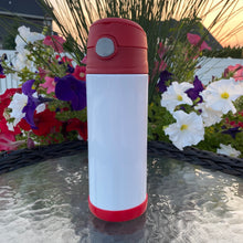 Load image into Gallery viewer, 12oz Straight Flip Top Kids Tumblers (Solid Colors)
