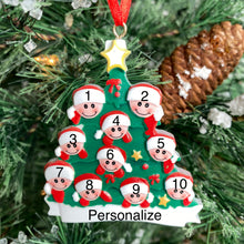 Load image into Gallery viewer, Family Tree Christmas Ornament
