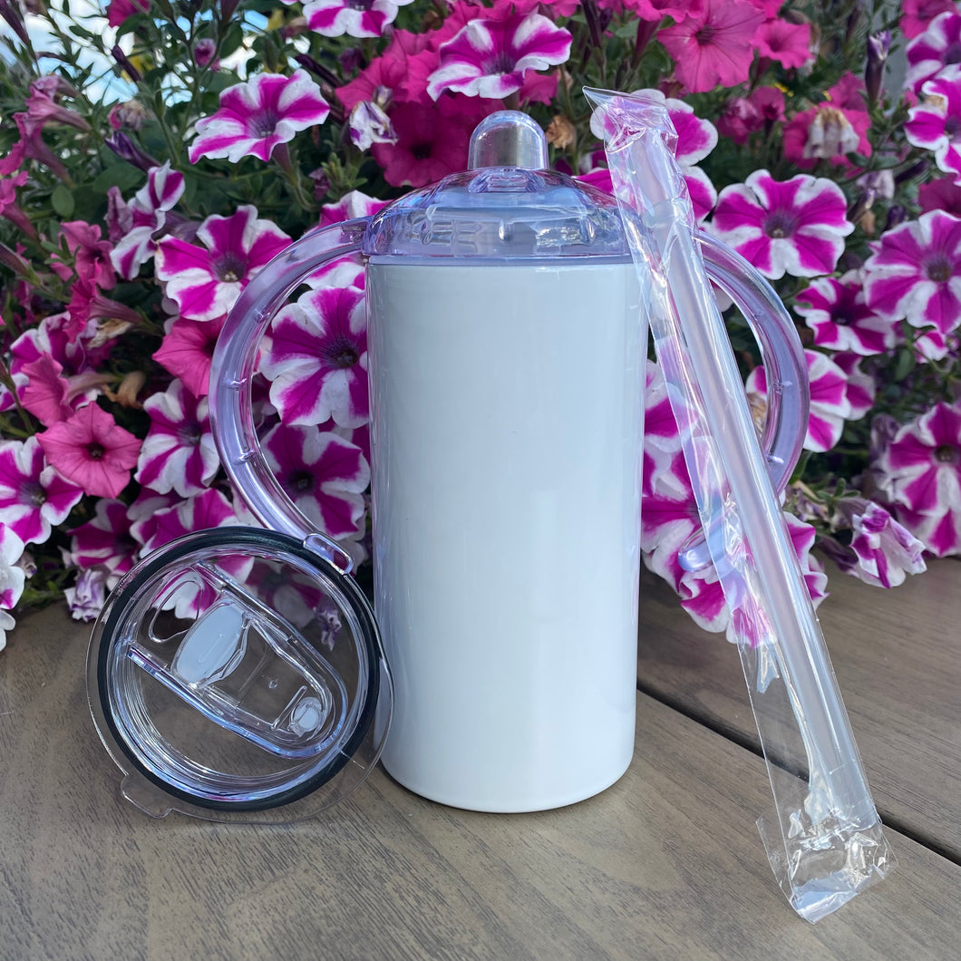 Straight Sublimation Sippy Tumbler- no line